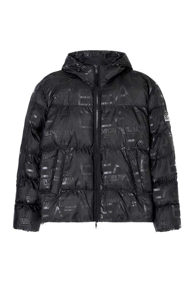 Jacheta Emporio Armani Mountain M Poly Down Hooded 7M000697AF15969UC001 Barbati Negru