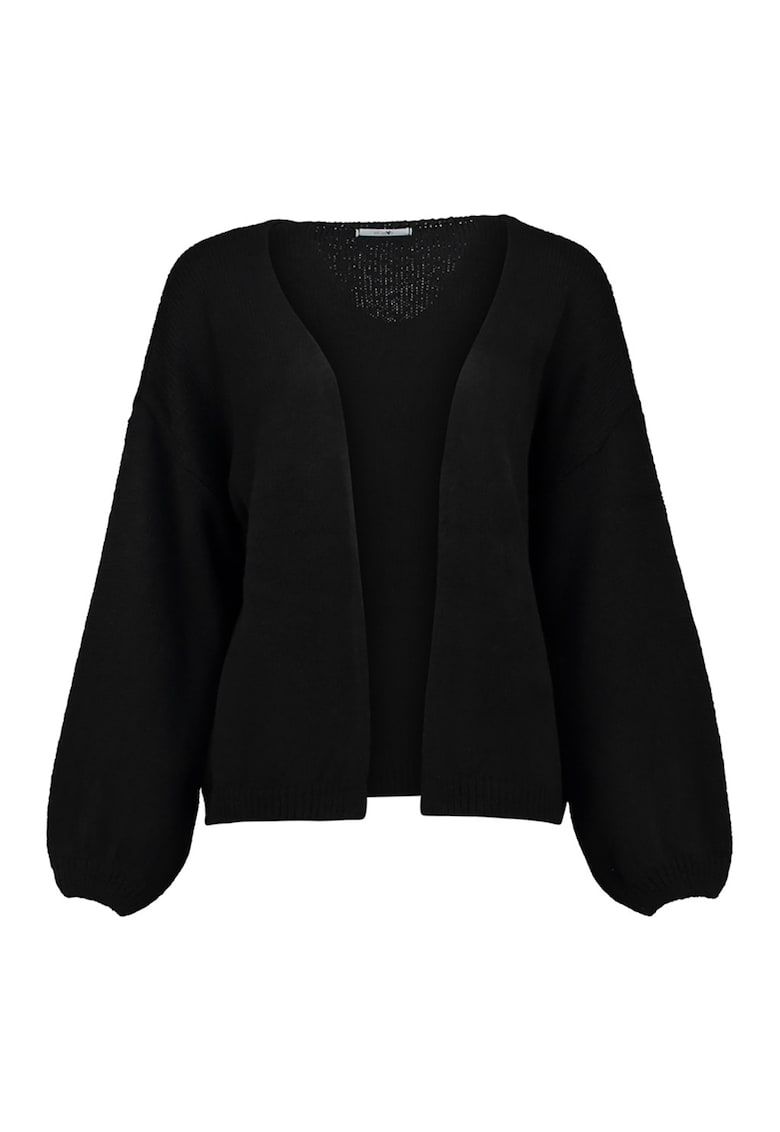 Cardigan tricotat cu maneci cazute