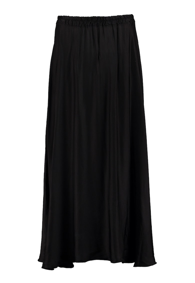 Fusta cu model uni si talie elastica