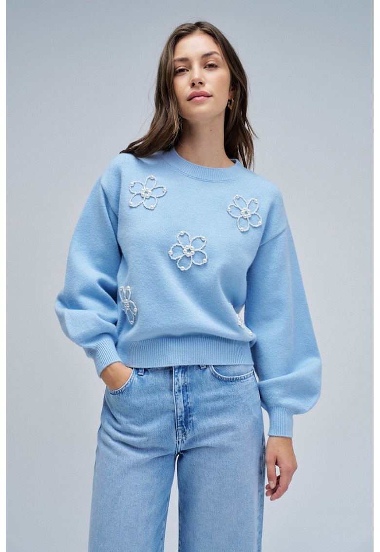 Pulover cu maneci bufante