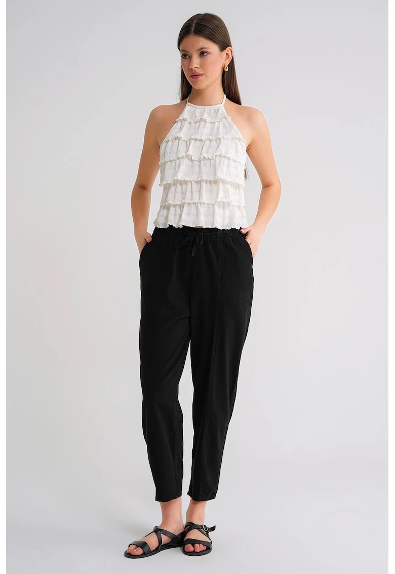 Pantaloni dama HiCCUP in - negru