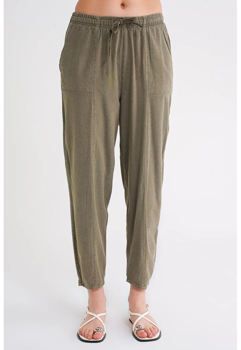 Pantaloni dama kaki - Kaki