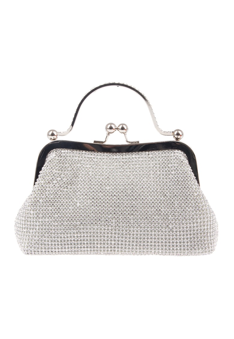 Geanta minaudiere cu strasuri