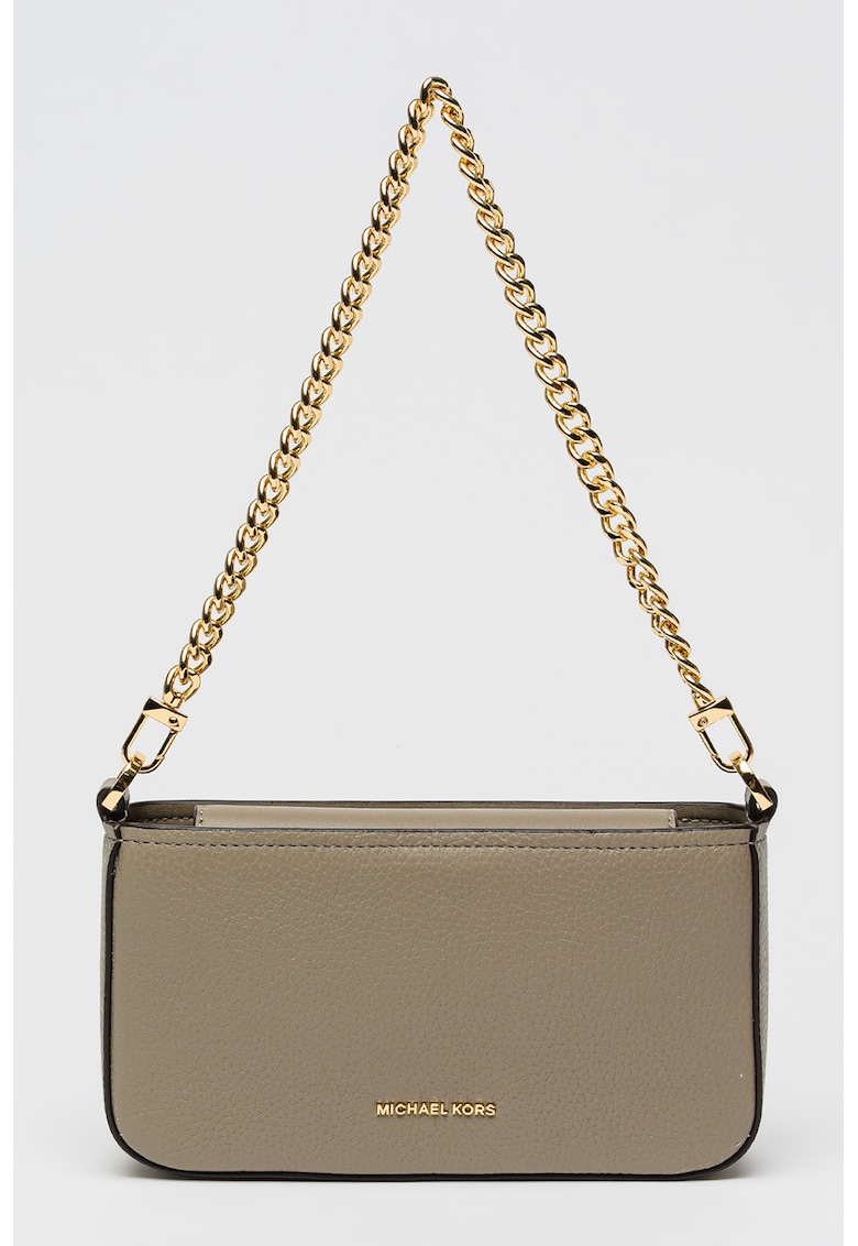 Geanta crossbody de piele cu maner detasabil de lant Bryant