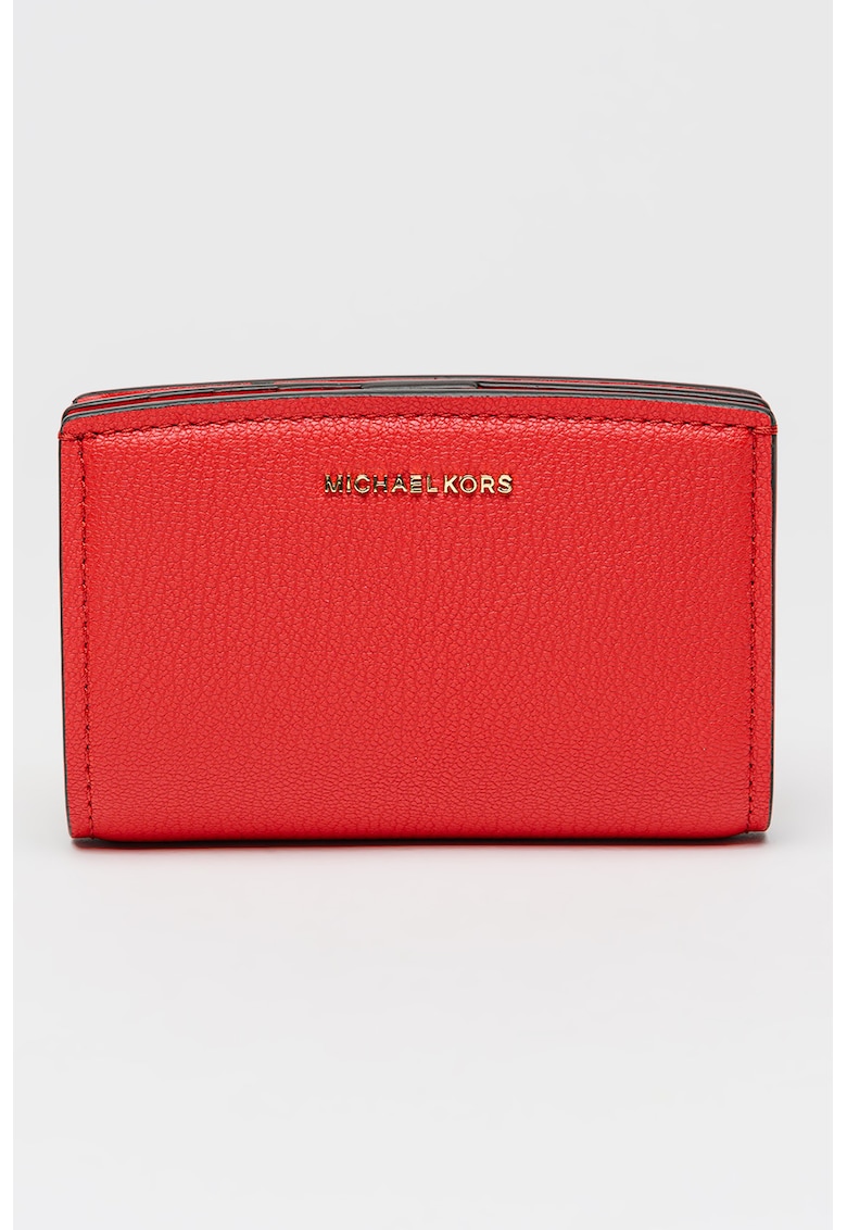 Portofel de piele cu logo metalic Bryant