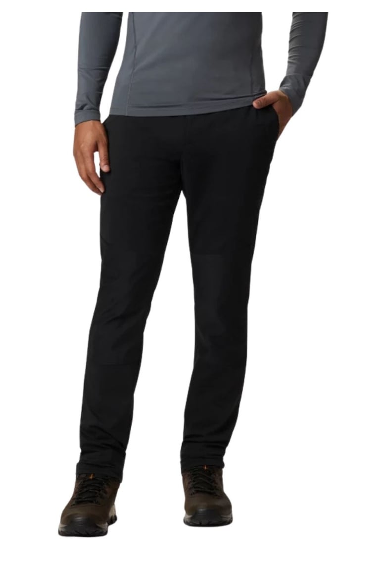 Pantaloni barbati Tech Trail de hiking negri