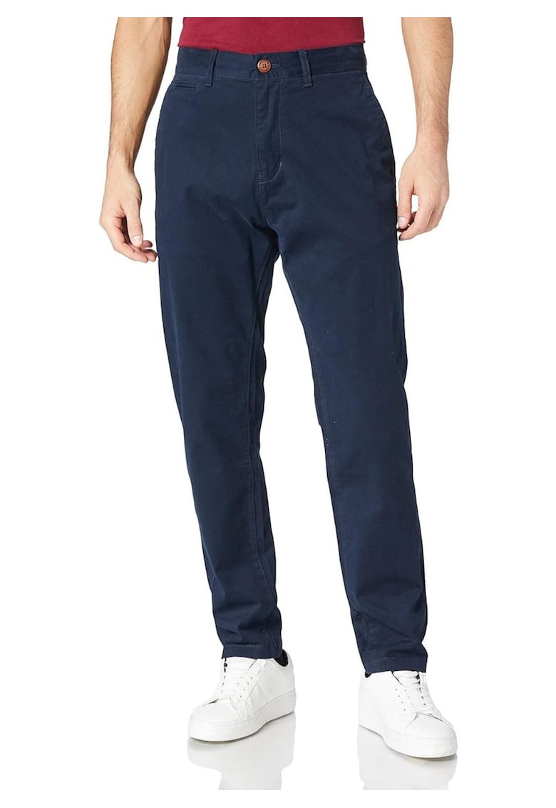 Pantaloni Core Slim Chino barbati albastru marin W33