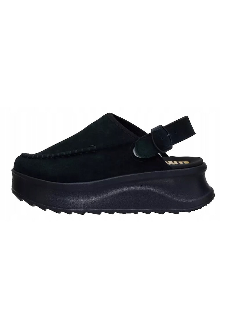 Saboti Femei Delray Suede - Negru - Negru