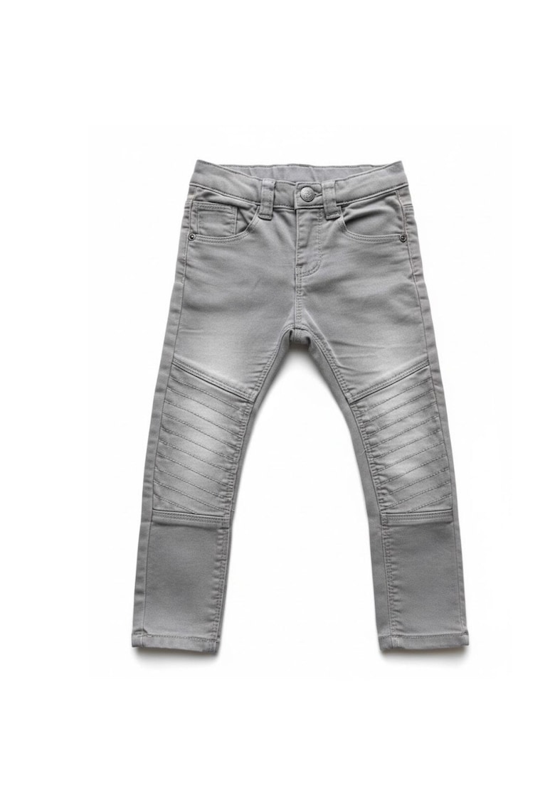 Blugi cu design biker -