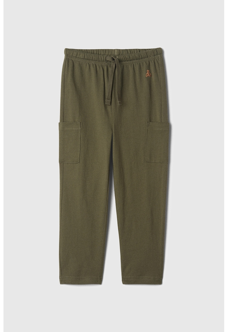 Pantaloni de trening cargo din bumbac