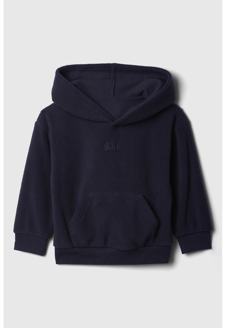 Hanorac din fleece cu buzunar kangaroo