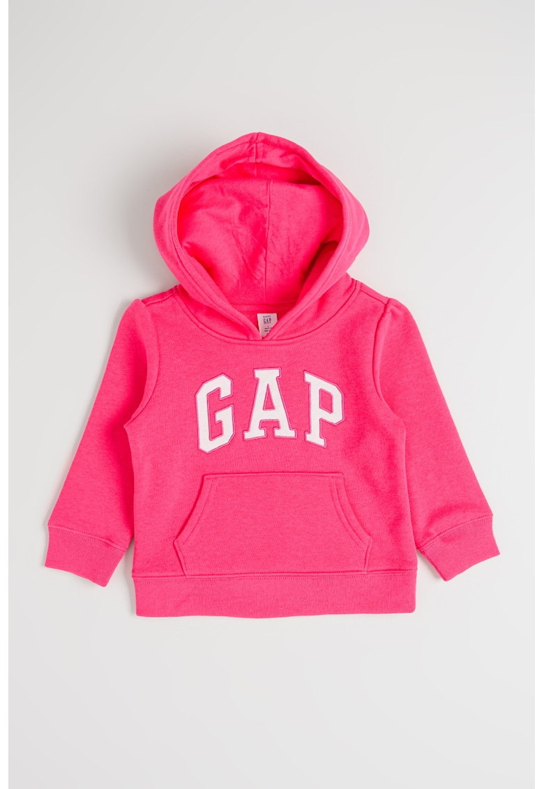 hanorac cu buzunar kangaroo si logo brodat