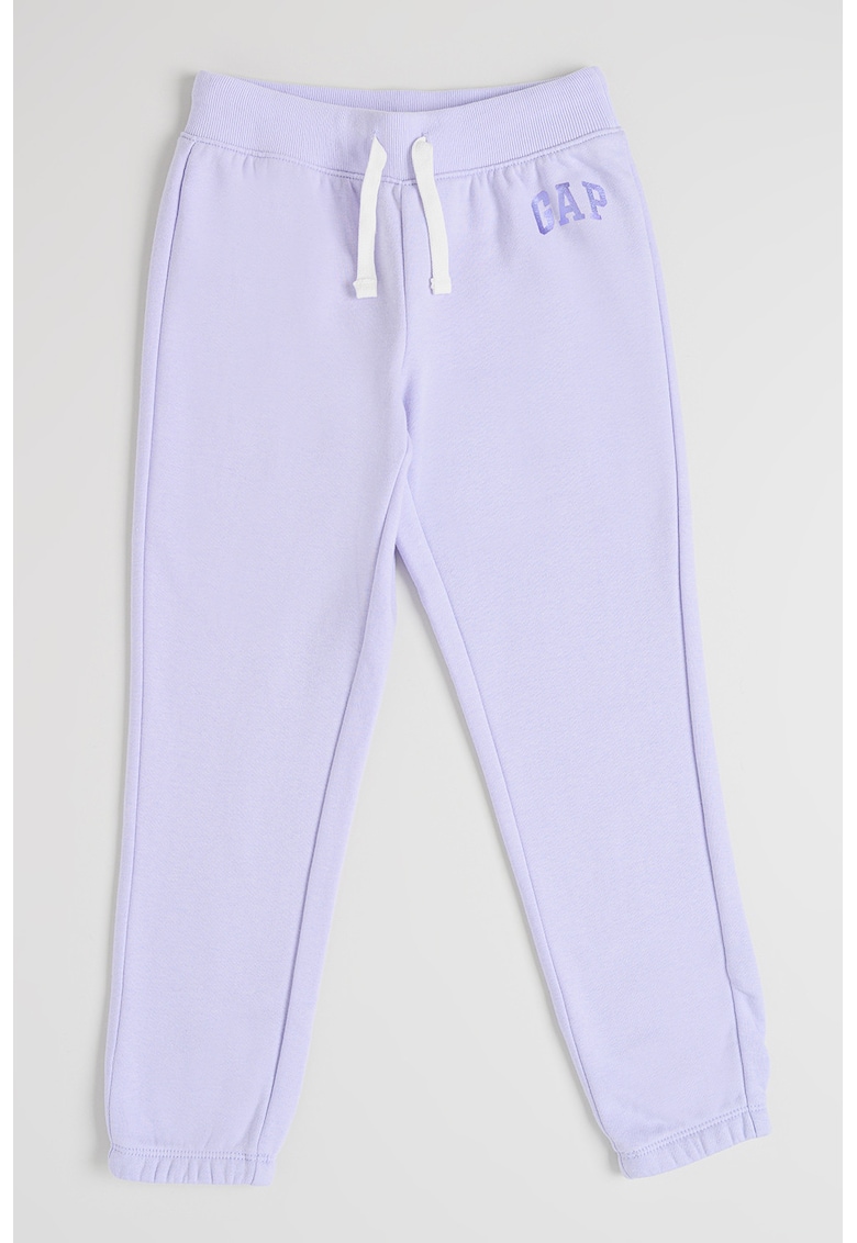 Pantaloni de trening din bumbac cu snur