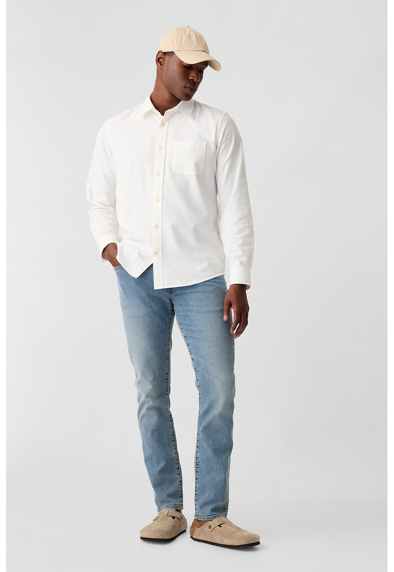 Gap Blugi slim-fit - Albastru prafuit