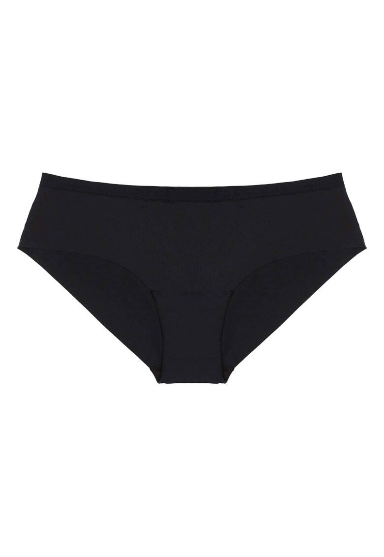 Chiloti dama clasici fara cusaturi Negru Rokk