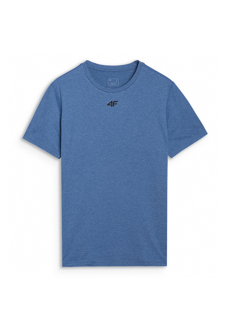 Tricou Sport Barbati - Ajustare Regulata - Material Durabil - Protectie Multi Active - Albastru turcoaz - Albastru turcoaz