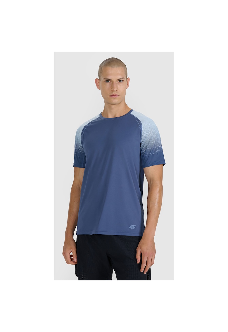 Tricou Sport Barbati - Reflectorizant - Ventilatie Superioara - Uscare Rapida - Confortabil - Denim