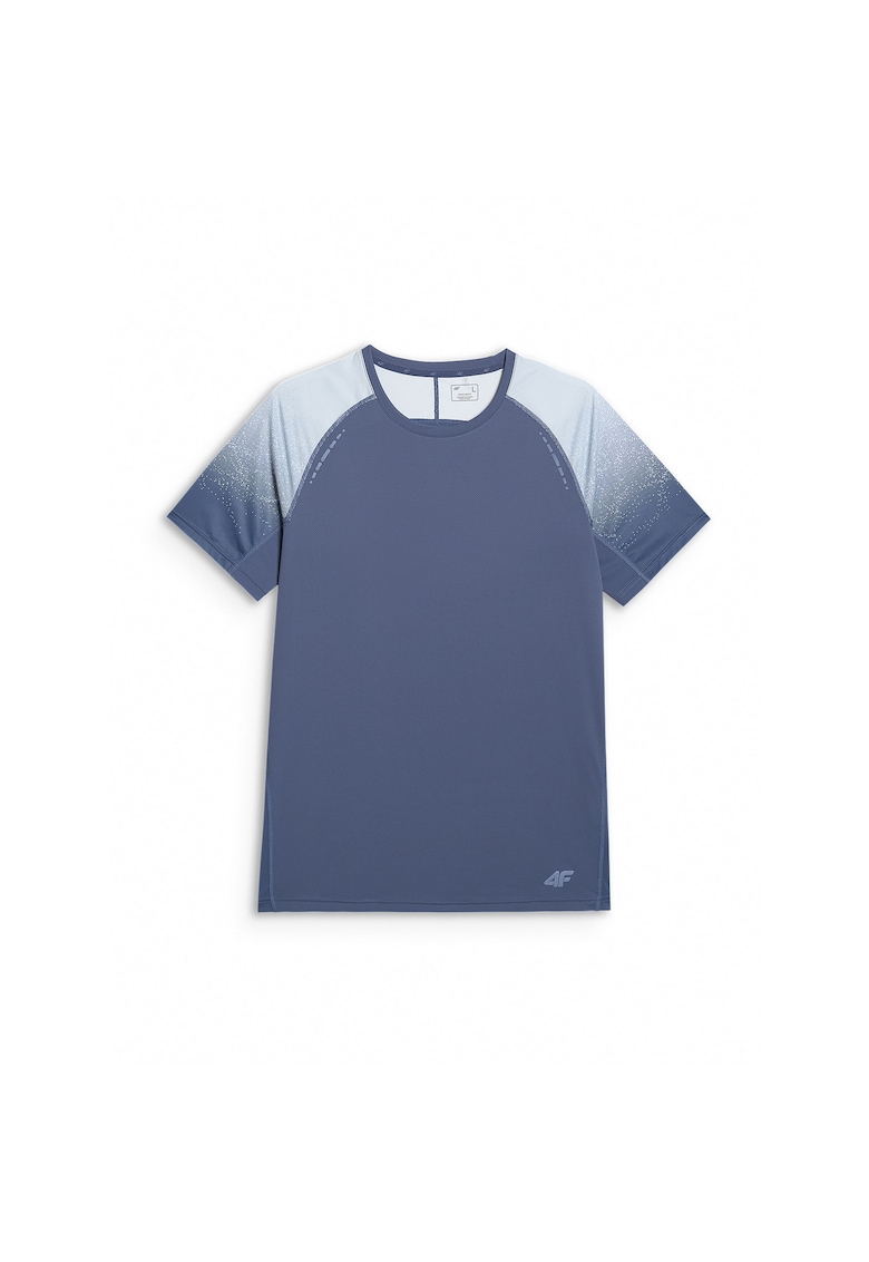 Tricou Sport Barbati - Reflectorizant - Ventilatie Superioara - Uscare Rapida - Confortabil - Denim