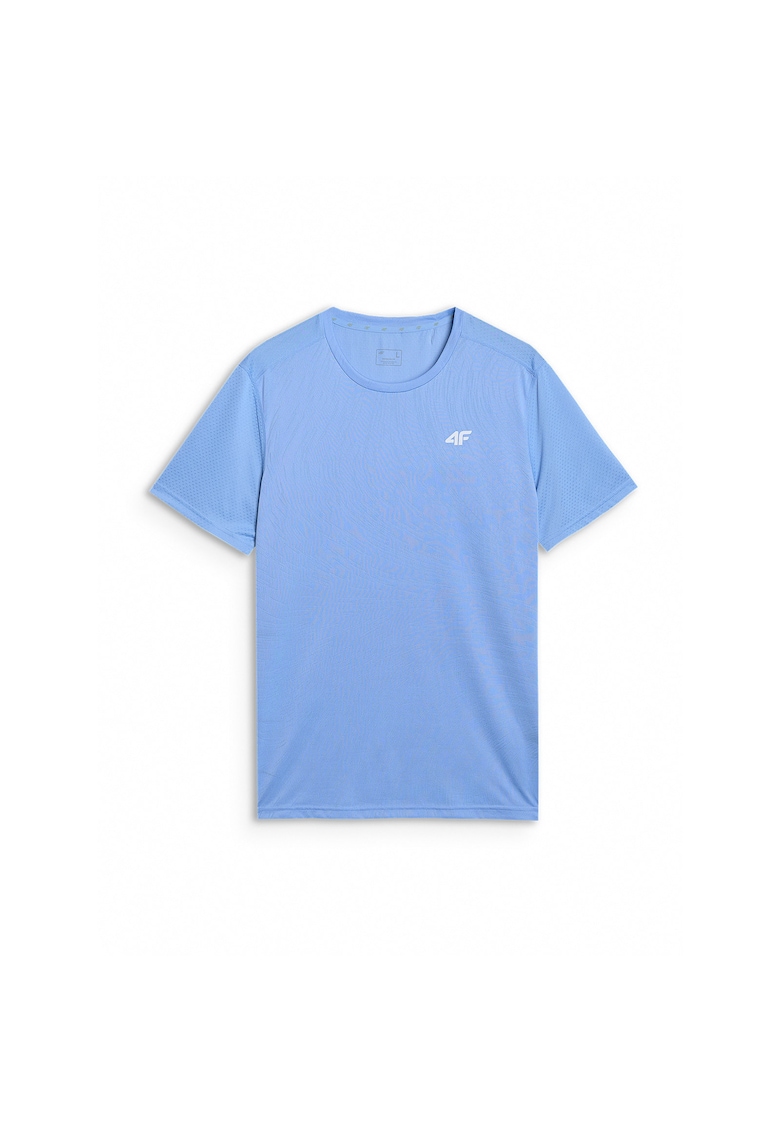 Tricou Alergare Barbati Albastru - Reflectorizant