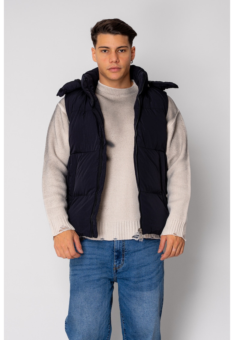 Vesta cu gluga Black I 18698 Vesta cu gluga Black I 18698