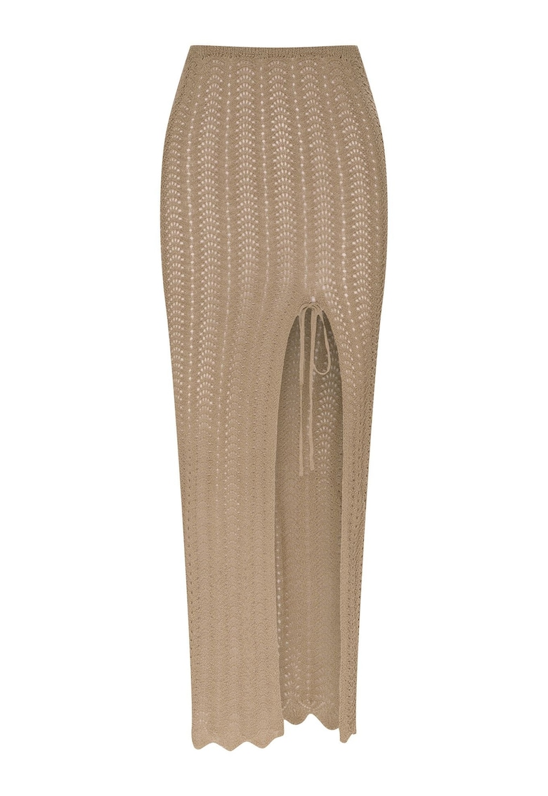 Fusta plaja - dama - Bej deshis - Spiaggia Bej