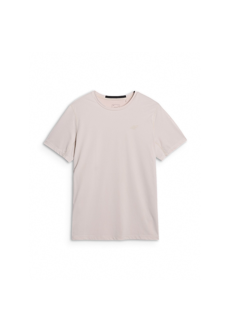 Tricou Antrenament Barbati - Uscare Rapida - Material Sintetic Durabil - Crem - Crem