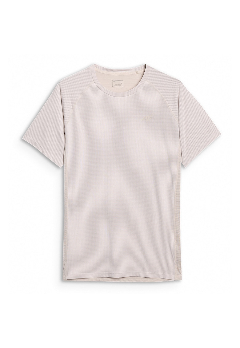 Tricou Antrenament Barbati Crem - Uscare Rapida - Crem