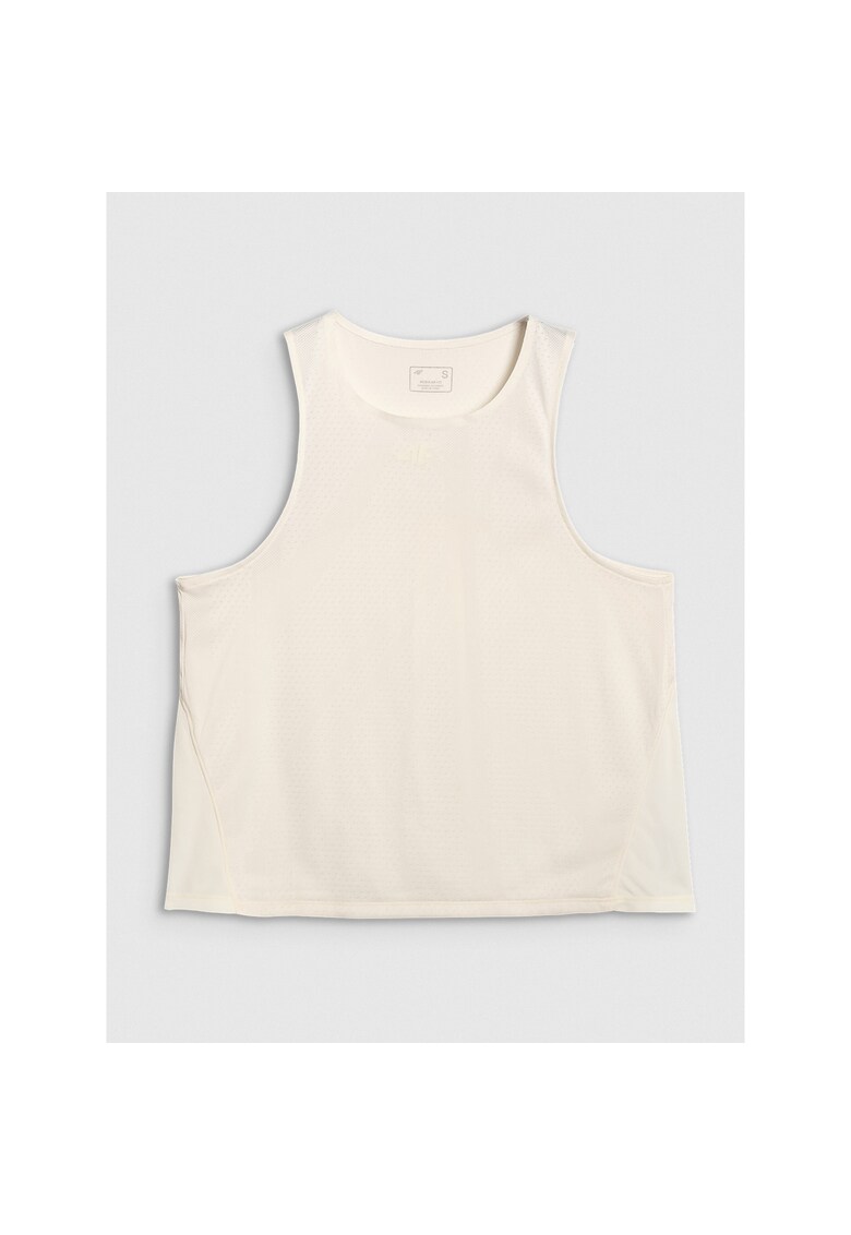 Maiou antrenament oversize Femei crem - poliester - 4FDry