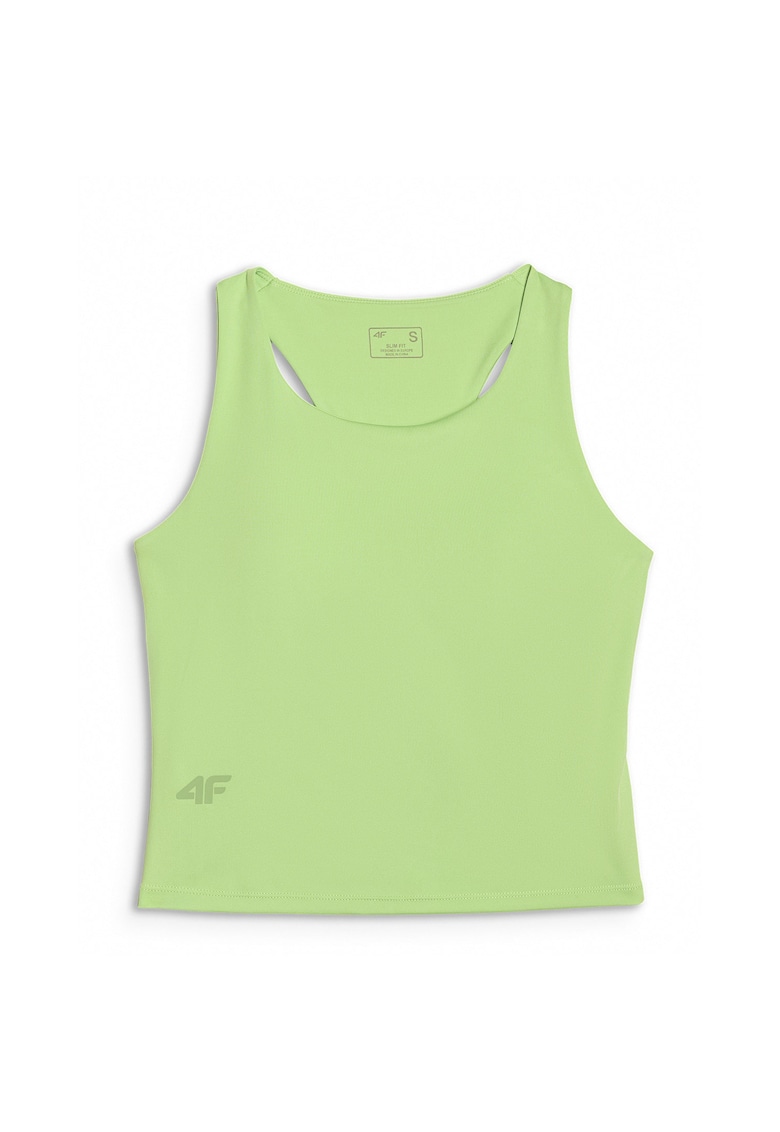 Maiou Sport Femei - Material Sintetic Flexibil - Slim Fit - Multi Active - Verde