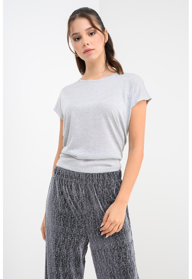 Tricou cu insertii din lurex