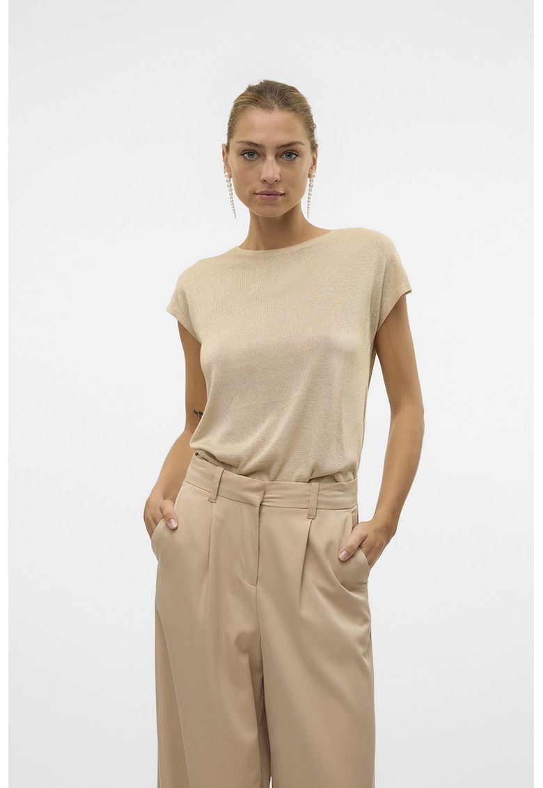 Tricou cu insertii din lurex