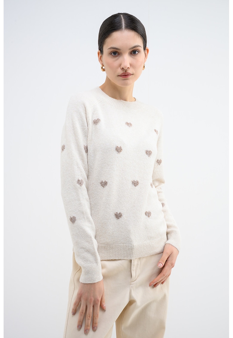 Pulover cu inimi Doffy