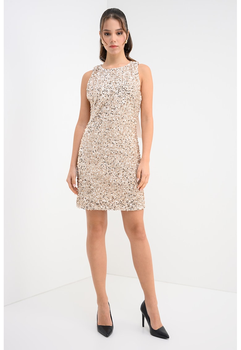 Rochie scurta cu paiete