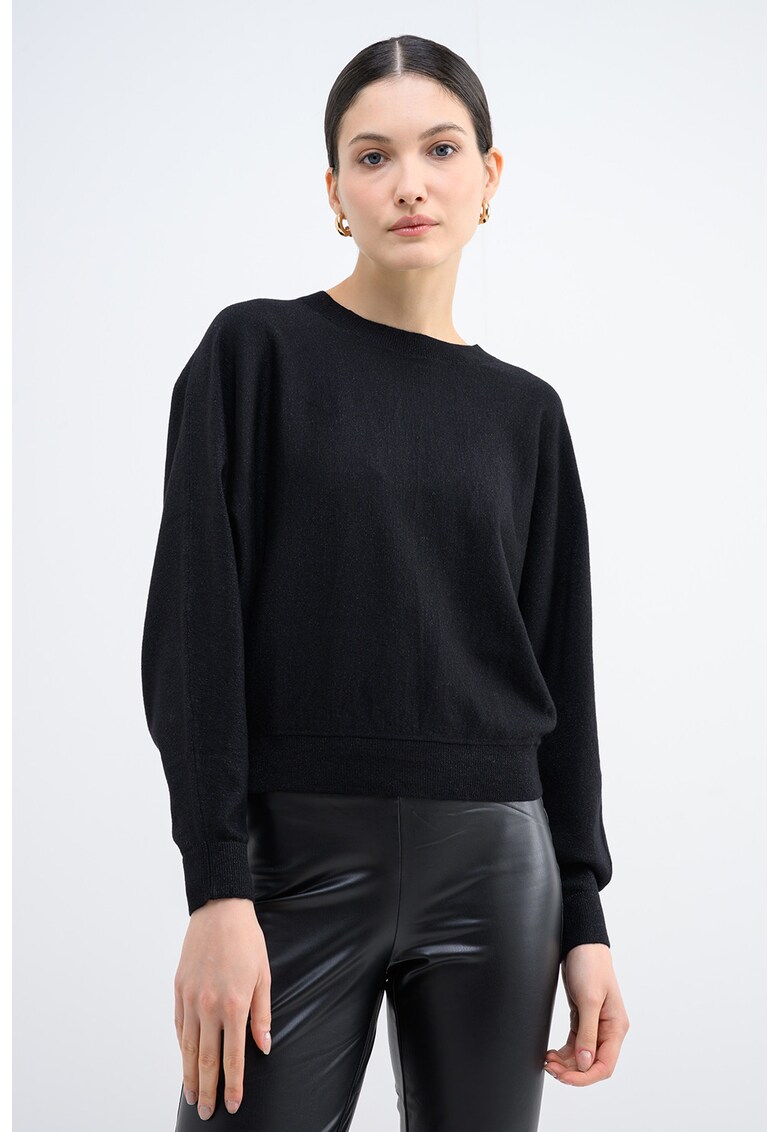 Pulover cu insertii de lurex Happy