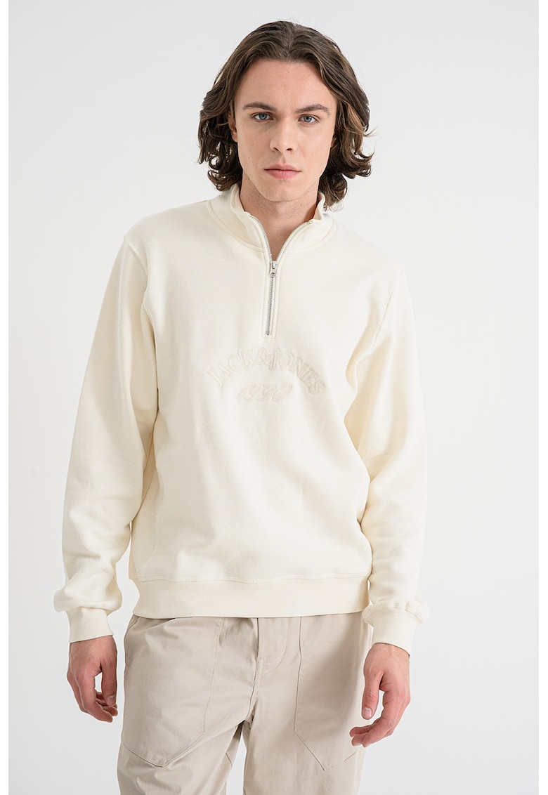 Bluza de trening cu fenta cu fermoar Bleecker