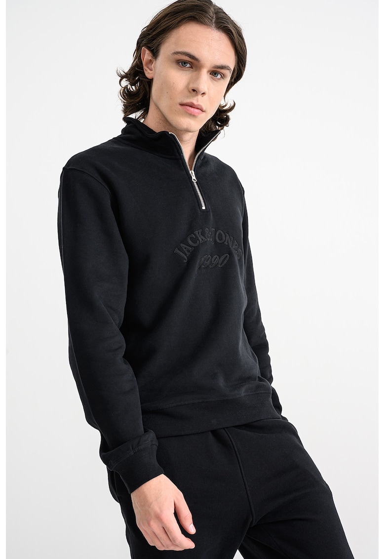 Bluza de trening cu fenta cu fermoar Bleecker