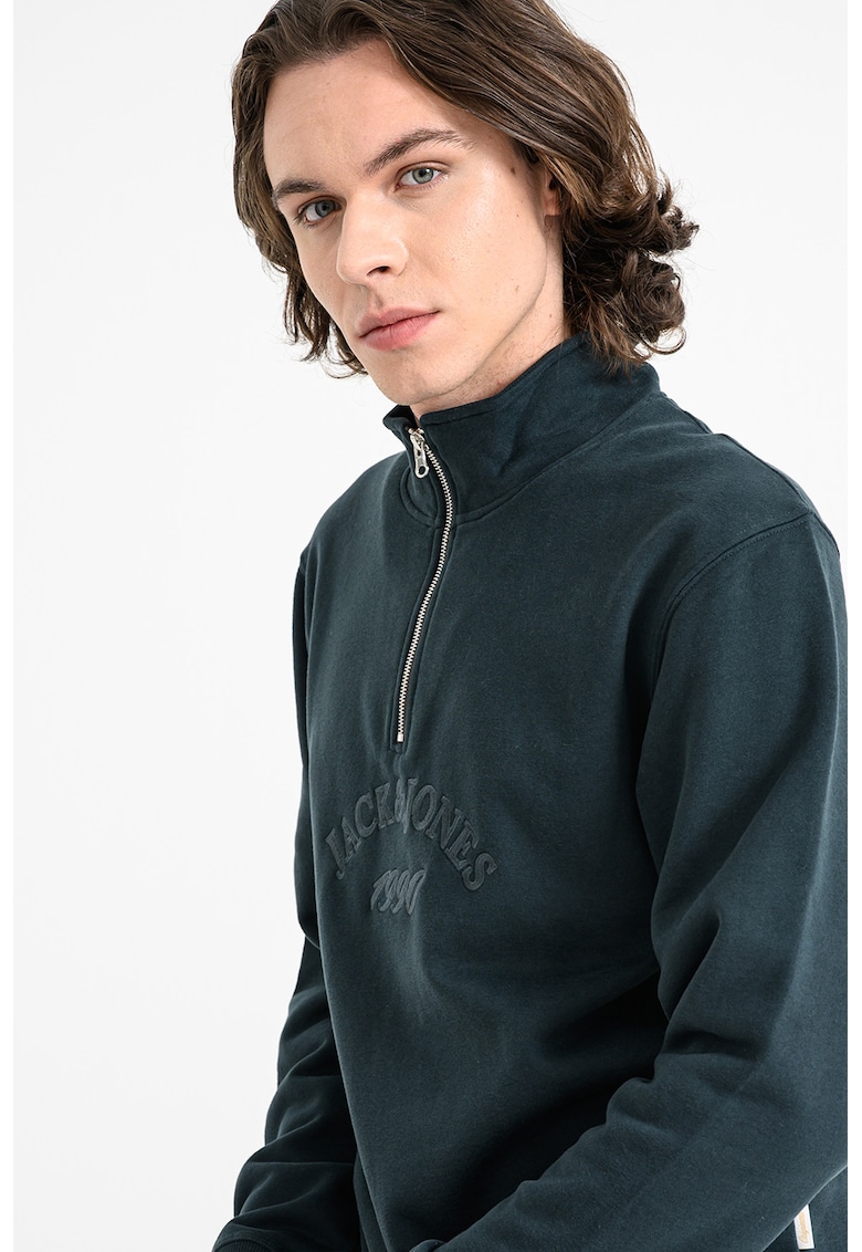 Bluza de trening cu fenta cu fermoar Bleecker