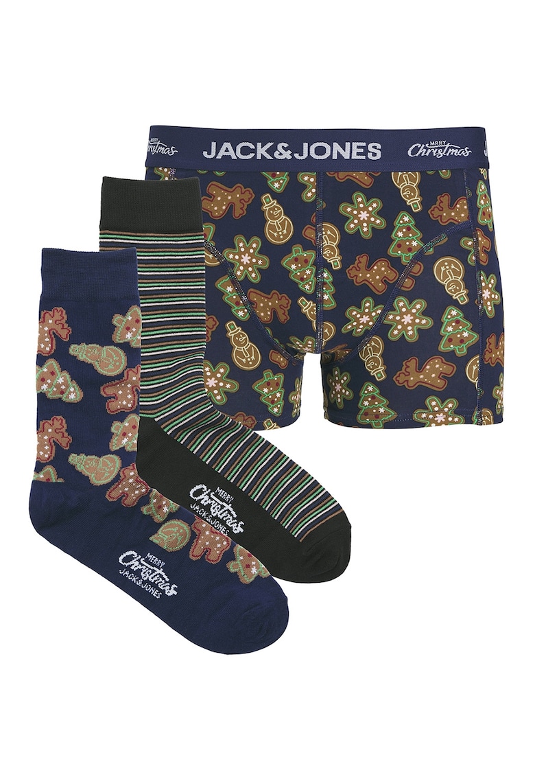 Set de boxeri si sosete lungi - 3 piese