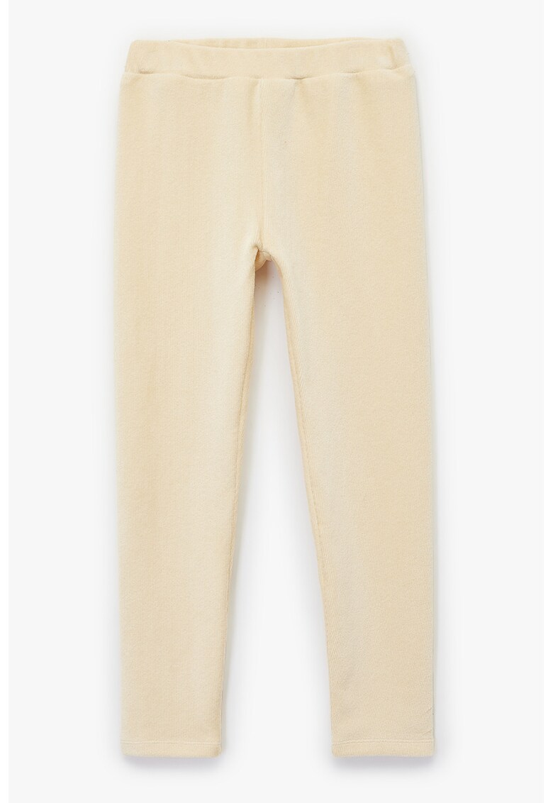 Colanti cu talie elastica - Bej deschis
