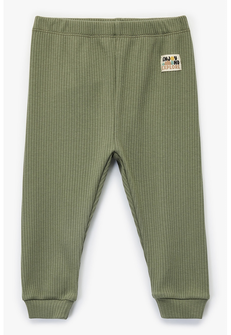 Koton Colanti cu talie elastica - Verde feriga