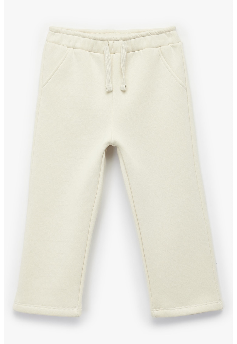 Pantaloni drepti cu snur