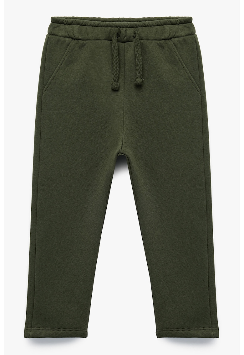 Pantaloni drepti cu snur