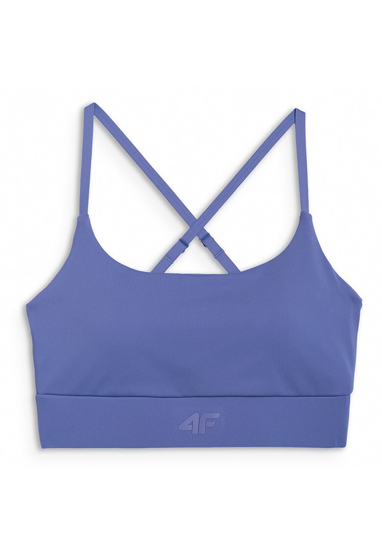 Bustiera Sport Femei - Croiala Slim - Uscare Rapida - Multi Active - Bleumarin