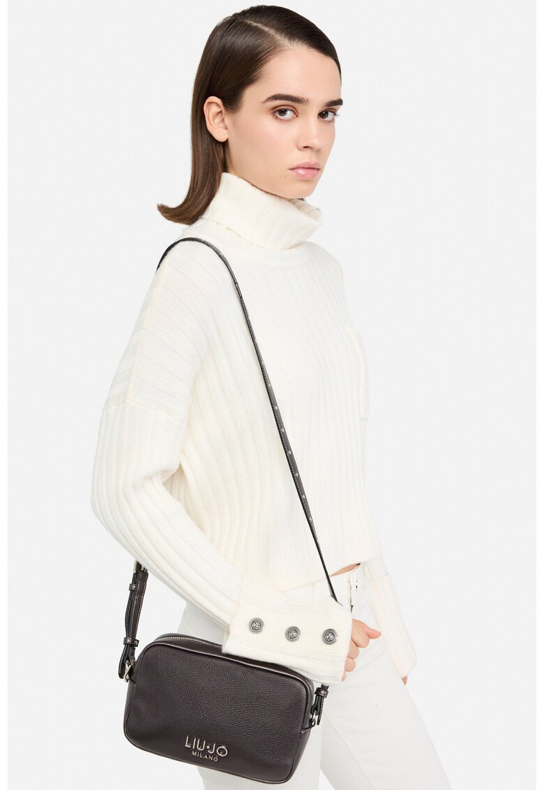 Geanta crossbody din piele ecologica Better - Negru