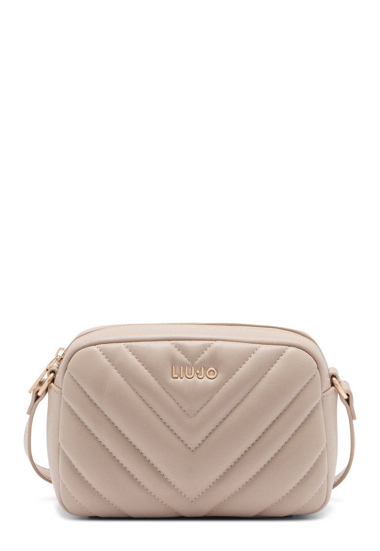 Geanta crossbody cu bareta ajustabila - Bej