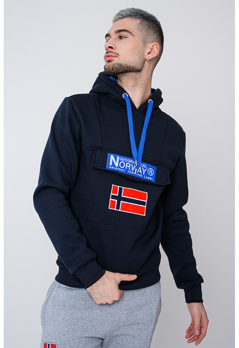 Hanorac cu imprimeu logo Gadrien