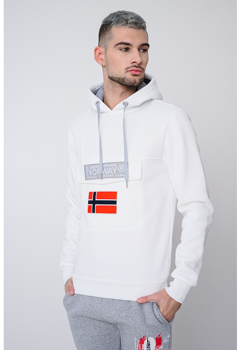 Hanorac cu imprimeu logo Gadrien