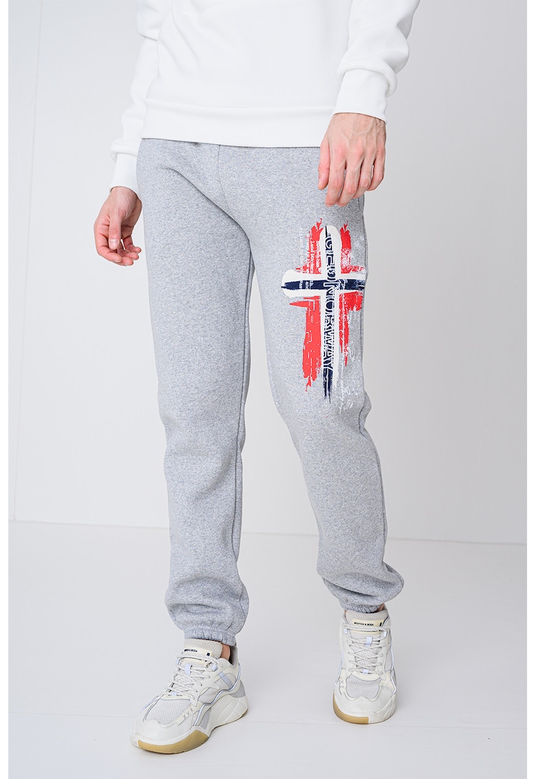 Pantaloni de trening cu design grafic Matuvu