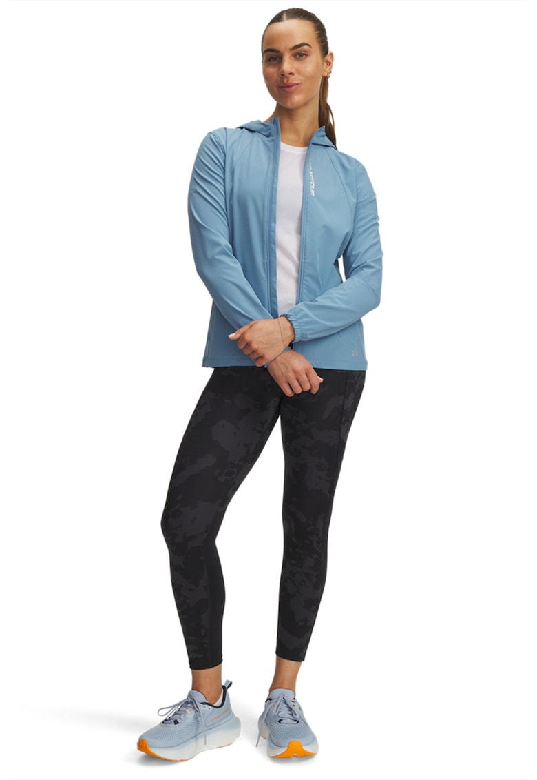 Colanti crop cu model camuflaj - pentru alergare Launch