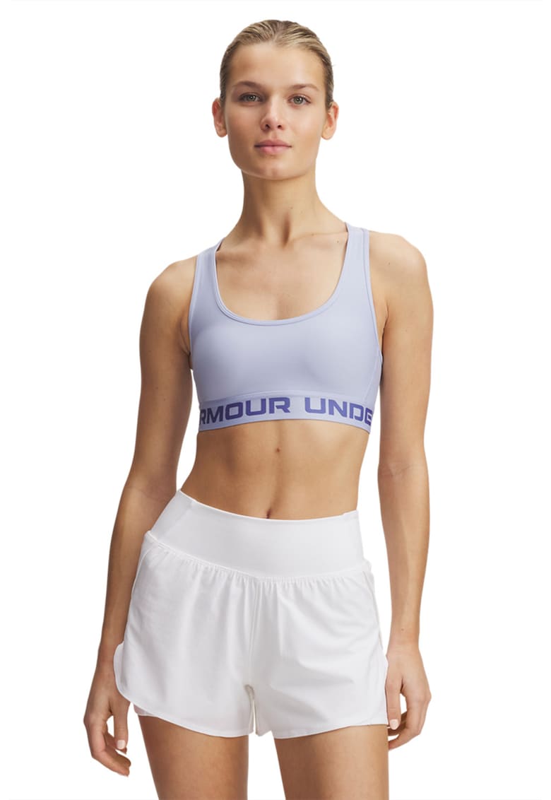 Bustiera cu bretele incrucisate pe partea din spate - pentru fitness